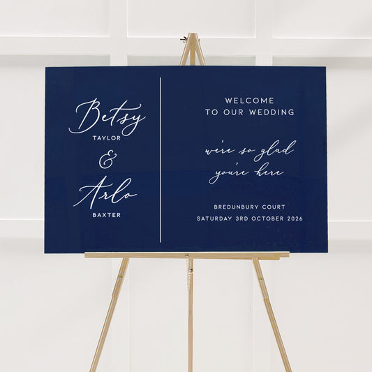 Betsy Welcome Sign