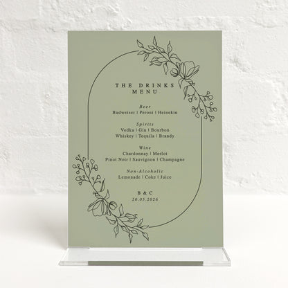 Bridget Matching Small Table Sign