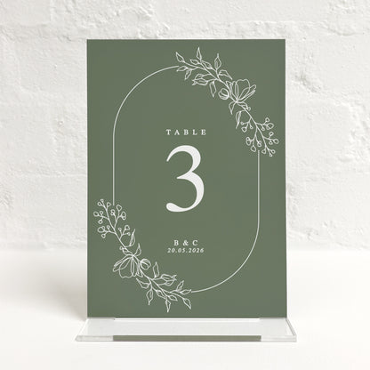 Bridget Matching Small Table Sign