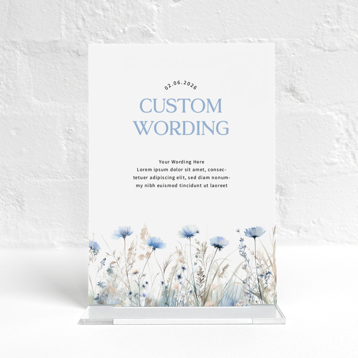 Darcy Matching Small Table Sign
