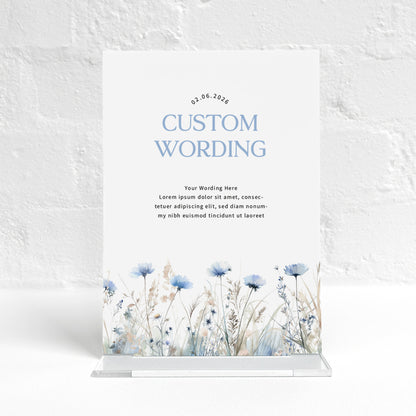 Darcy Matching Small Table Sign