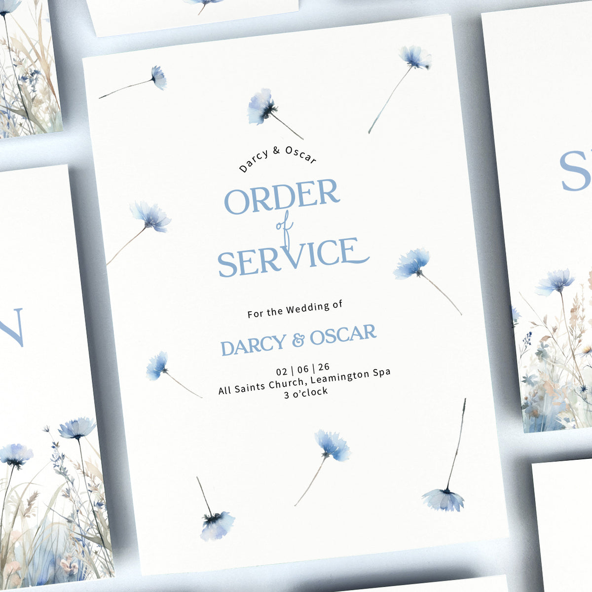 Darcy Order of Service