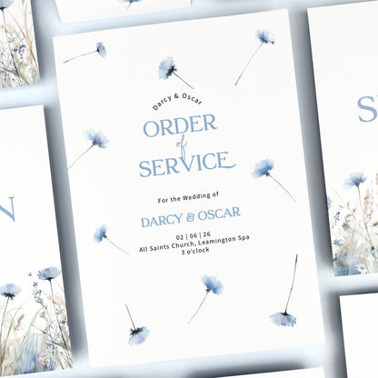 Darcy Order of Service