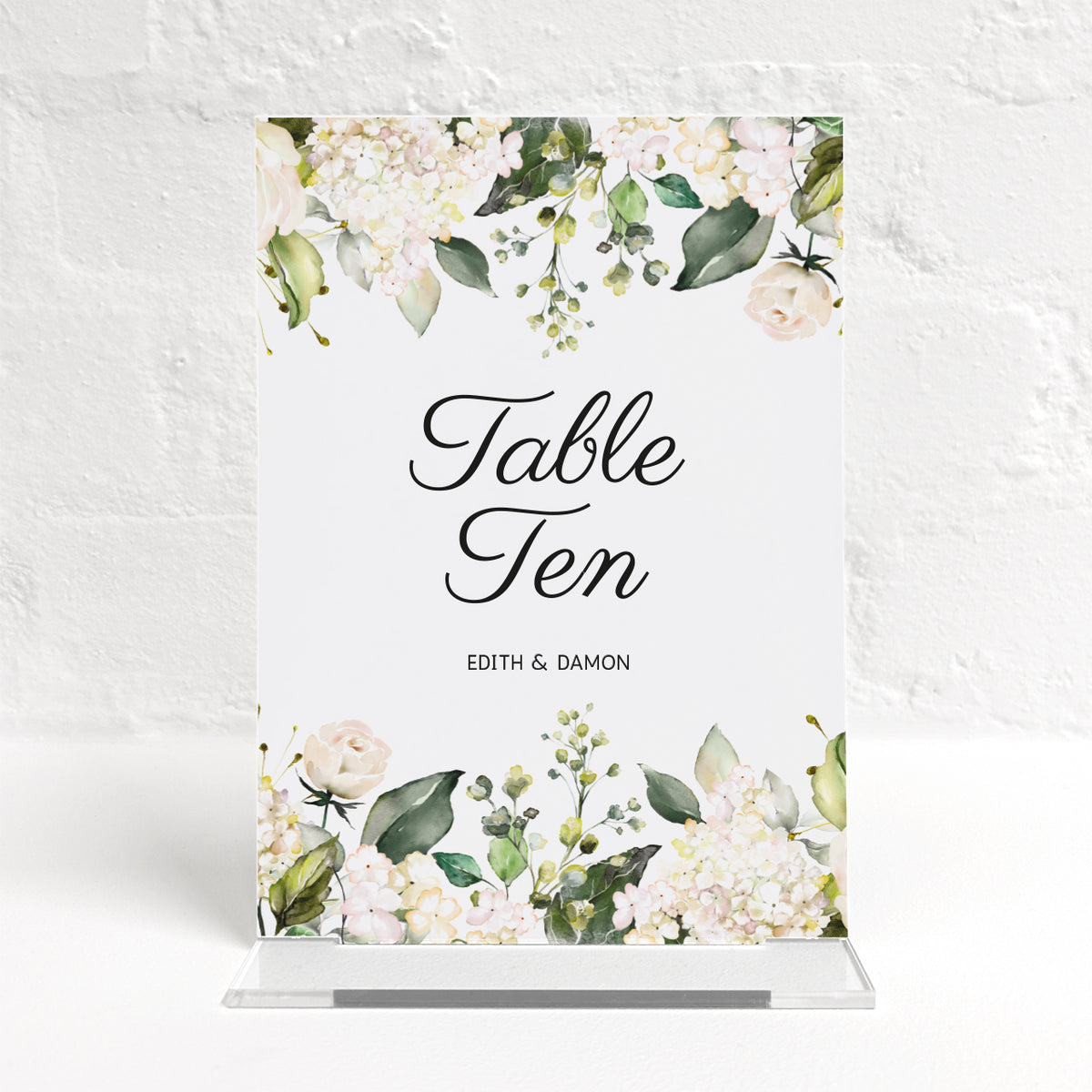 Edith Matching Small Table Sign