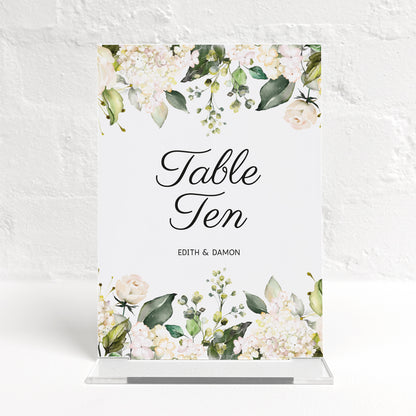 Edith Matching Small Table Sign