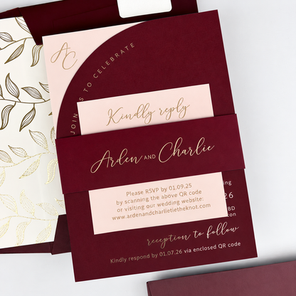 Arden Wedding Invitation