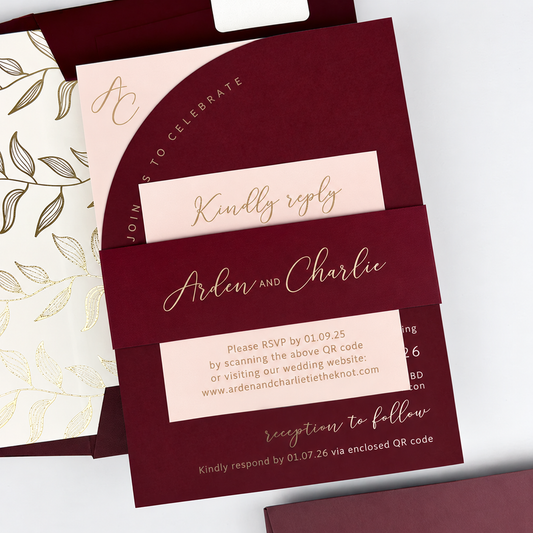 Arden Wedding Invitation
