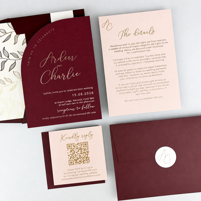 Arden Wedding Invitation
