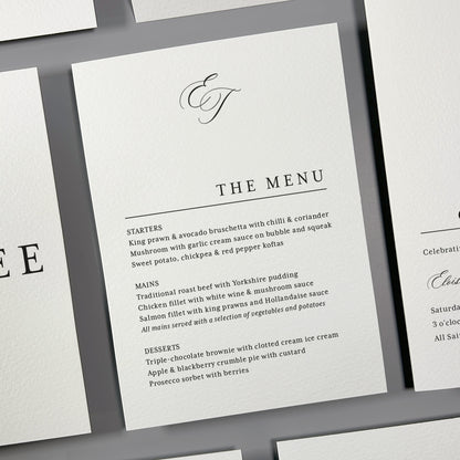 Eloise Menu