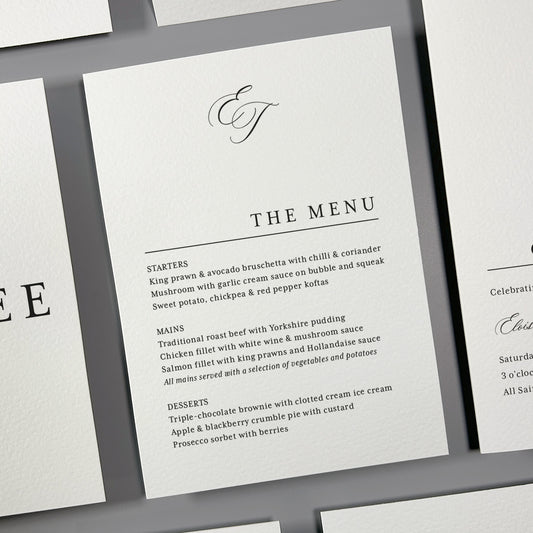 Eloise Menu