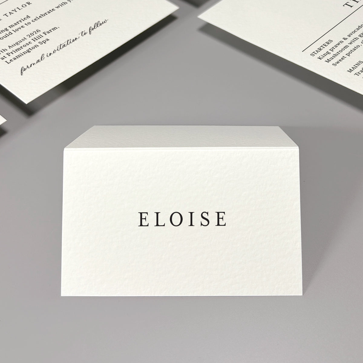 Eloise Place Card