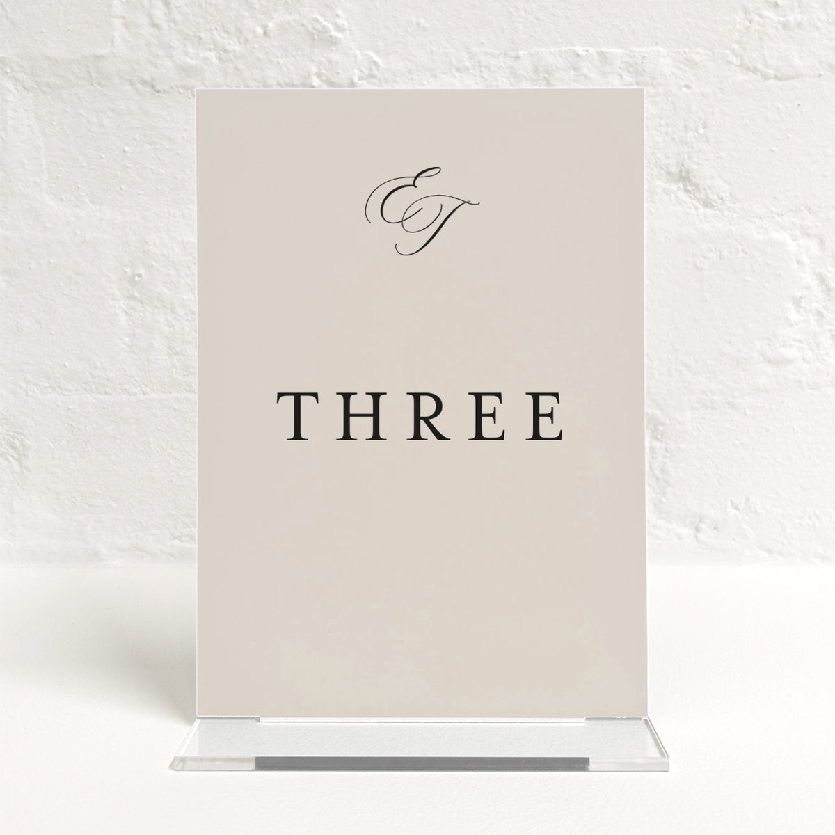 Eloise Matching Small Table Sign