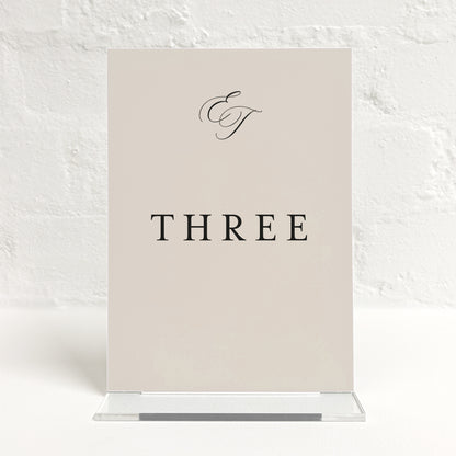 Eloise Matching Small Table Sign