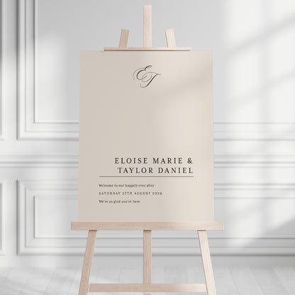 Eloise Welcome Sign