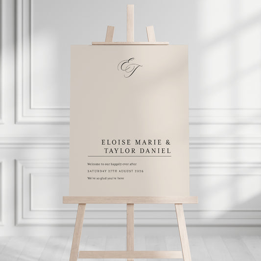 Eloise Welcome Sign