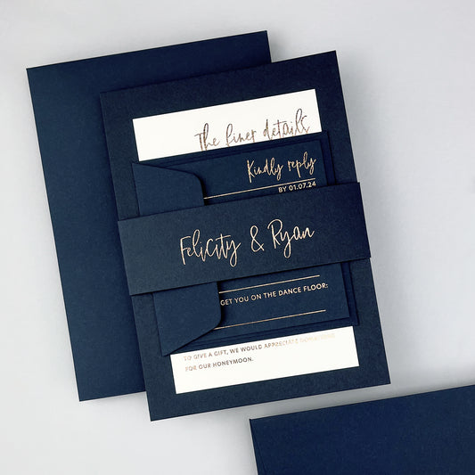 Felicity Parcel Wedding Invitation