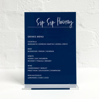 Felicity Matching Small Table Sign