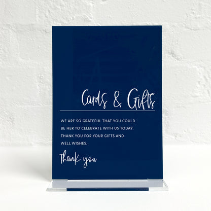 Felicity Matching Small Table Sign