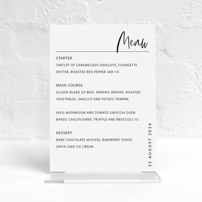 Felicity Matching Small Table Sign