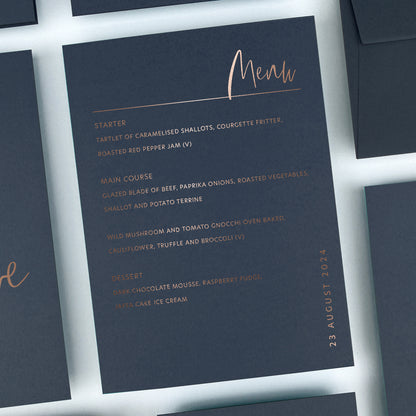 Felicity Menu