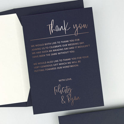 Felicity Thank You Card