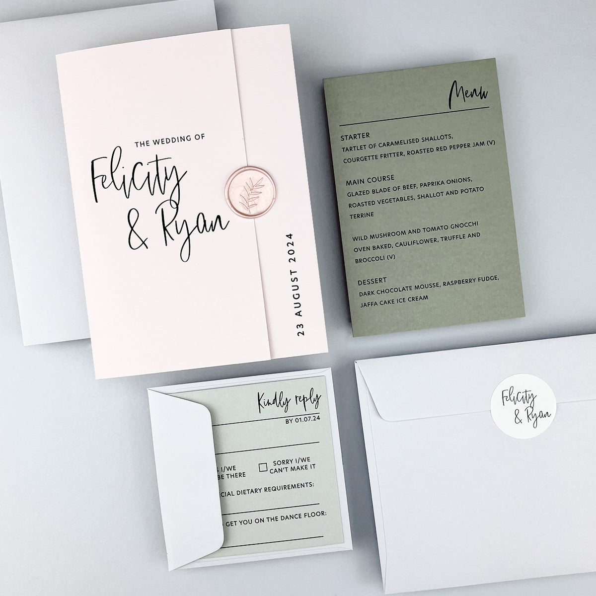 Felicity Gatefold Sample