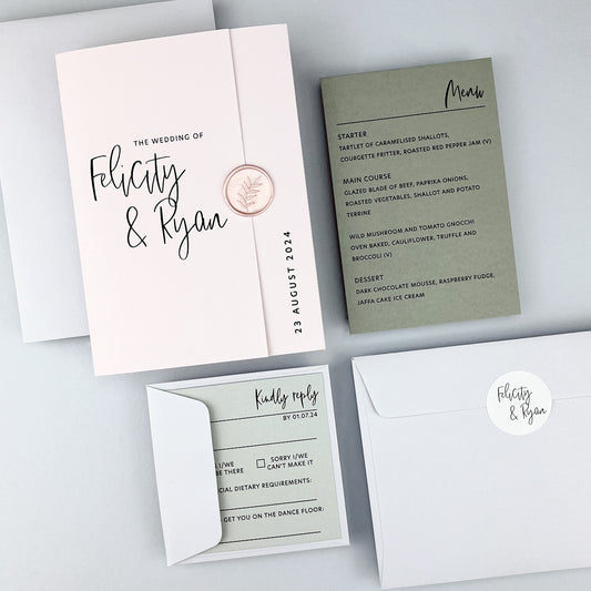 Felicity Gatefold Sample