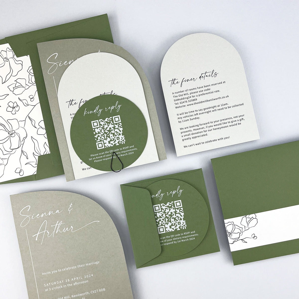 Sienna Wedding Invitation