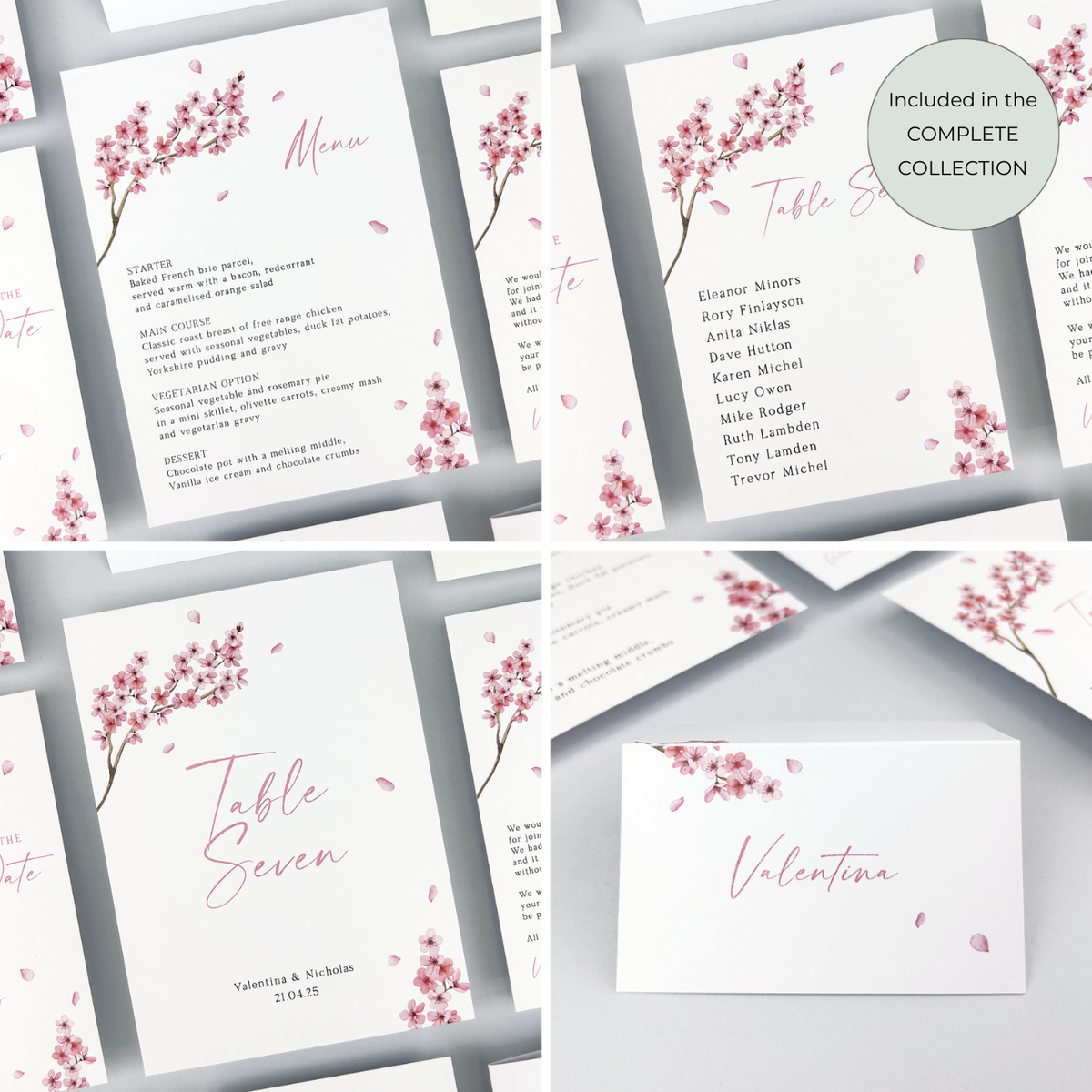 Valenitina Editable Invitation Suite