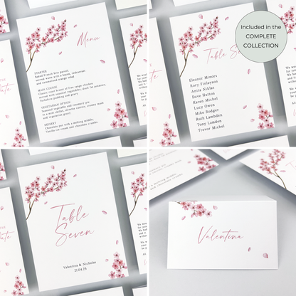 Valenitina Editable Invitation Suite