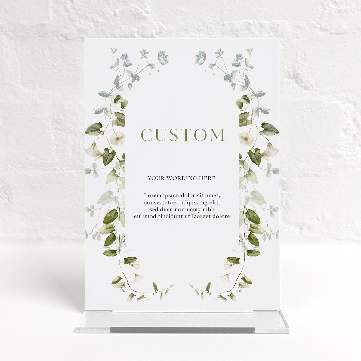 Ivy Matching Small Table Sign