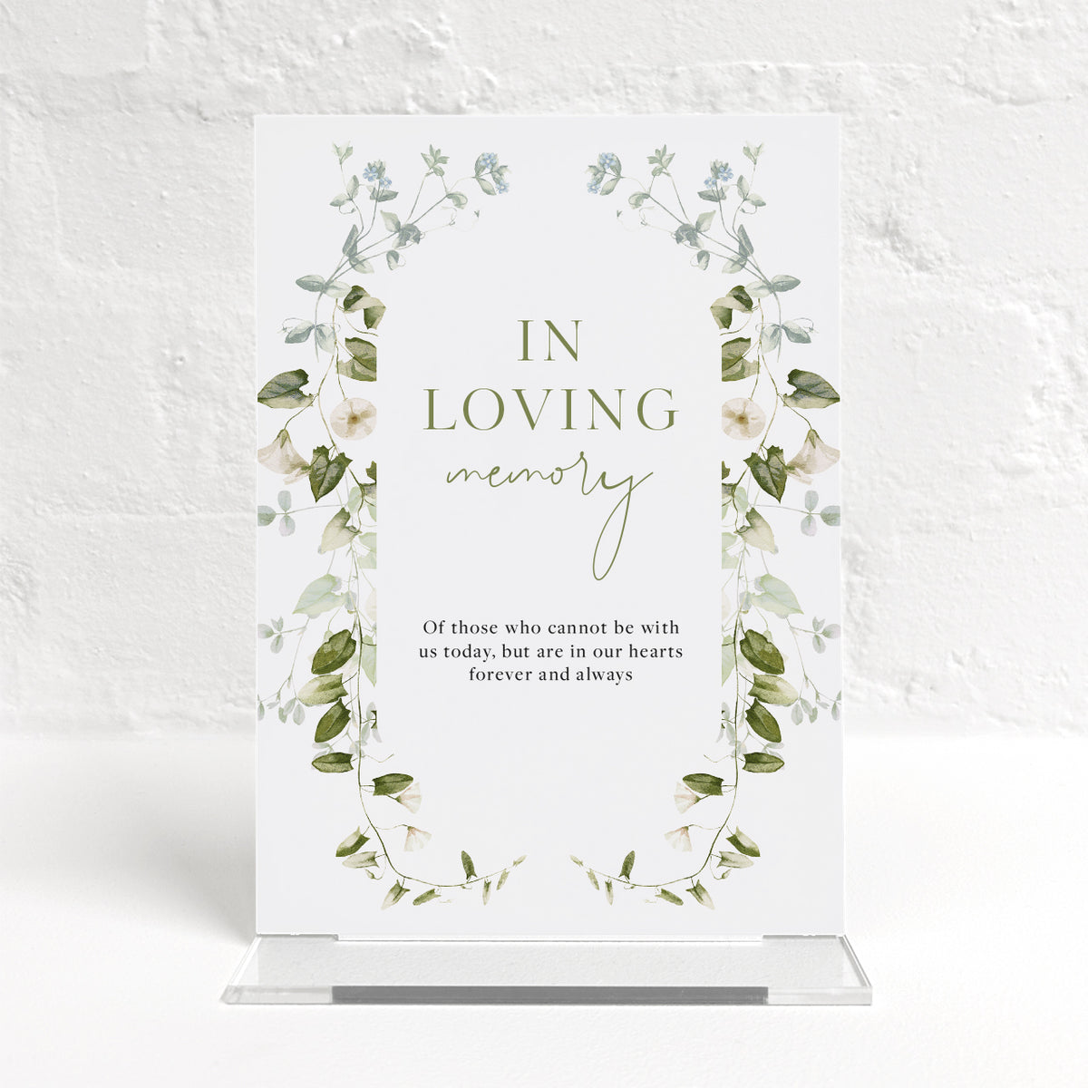 Ivy Matching Small Table Sign