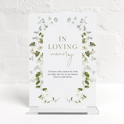 Ivy Matching Small Table Sign