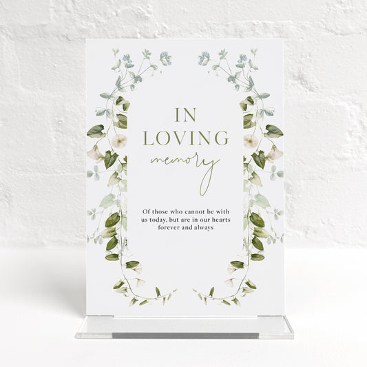 Ivy Matching Small Table Sign