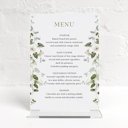 Ivy Matching Small Table Sign