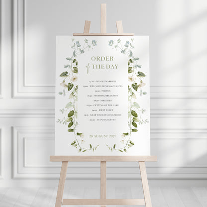 Ivy Order of the Day Sign