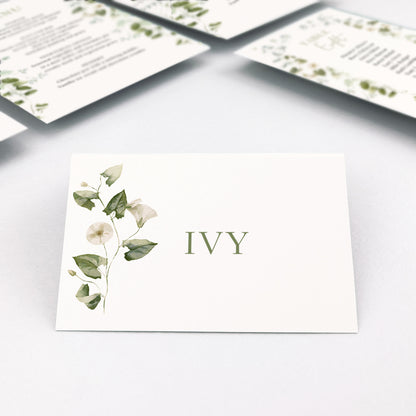 Ivy Place Card