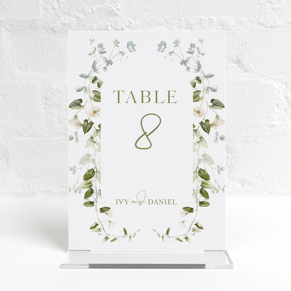 Ivy Matching Small Table Sign