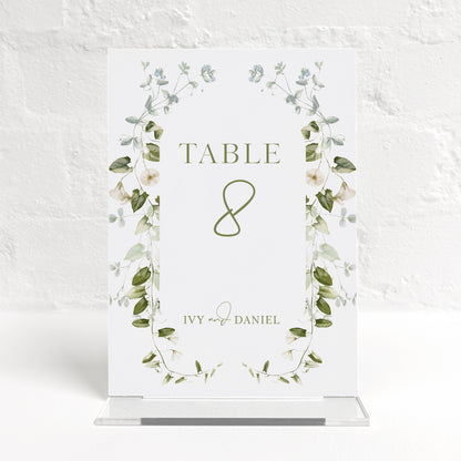 Ivy Matching Small Table Sign