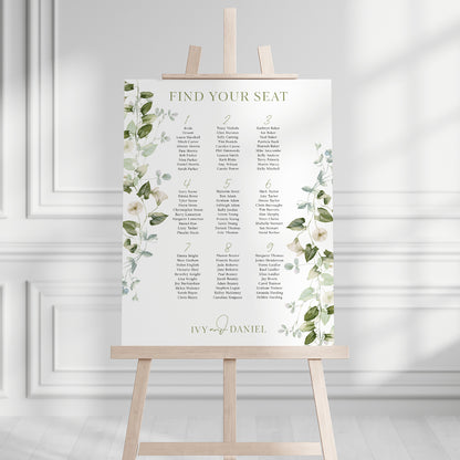 Ivy Seating Plan
