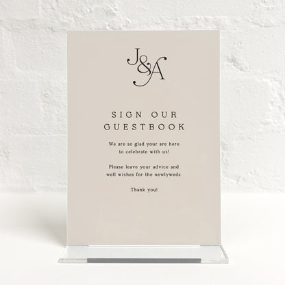 Jessie Matching Small Table Sign