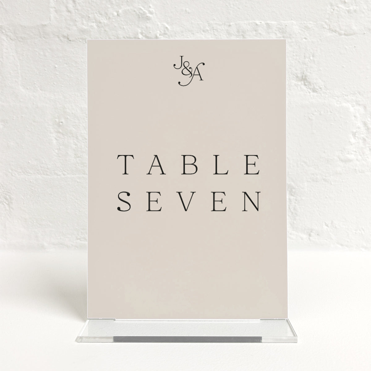 Jessie Matching Small Table Sign