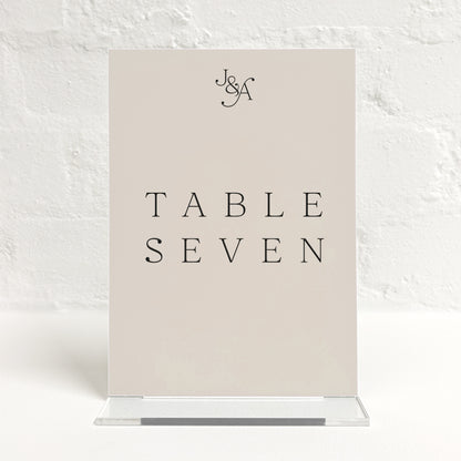 Jessie Matching Small Table Sign