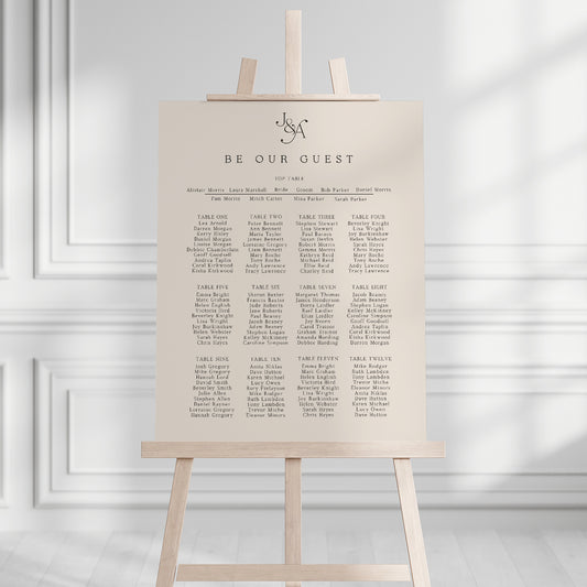 Jessie Seating Plan