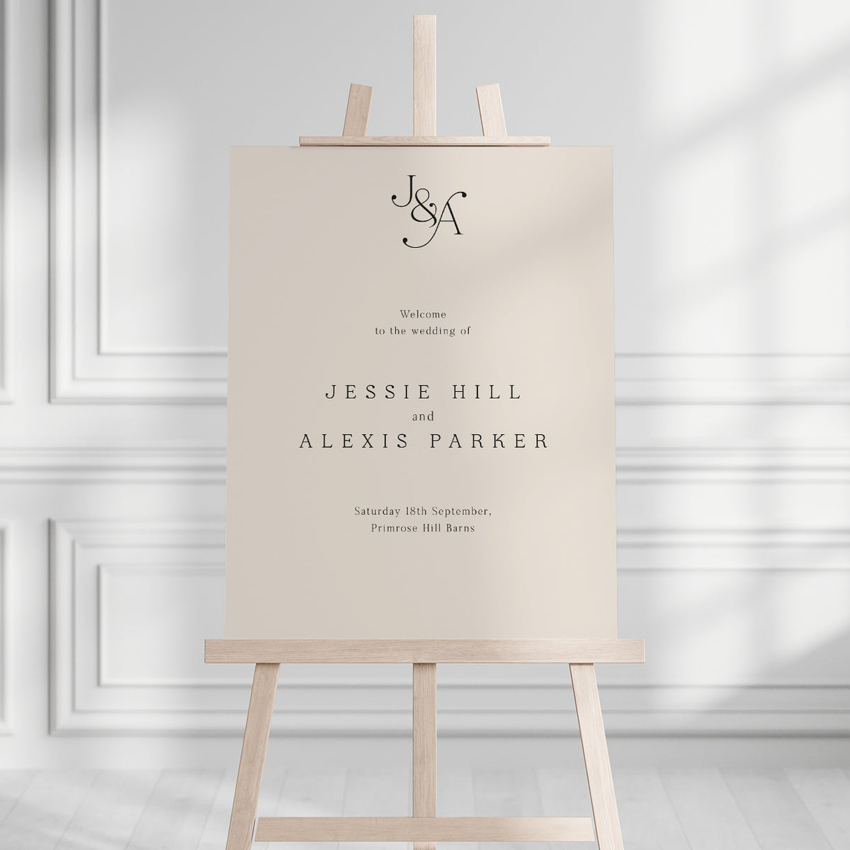 Jessie Welcome Sign