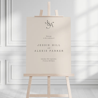 Jessie Welcome Sign