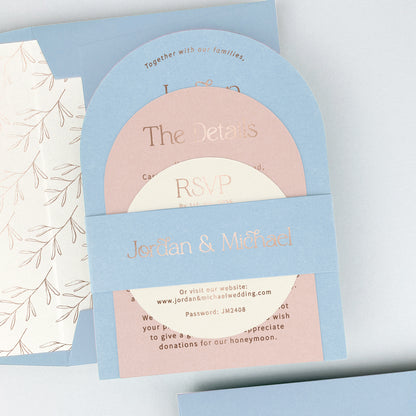 Jordan Parcel Wedding Invitation