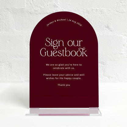 Jordan Matching Small Table Sign