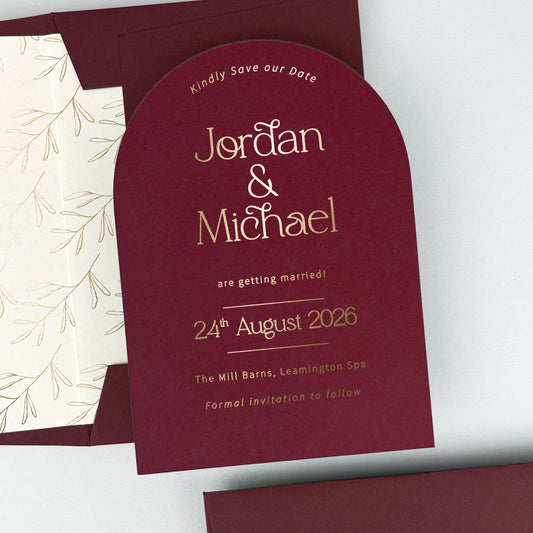 Jordan Save the Date