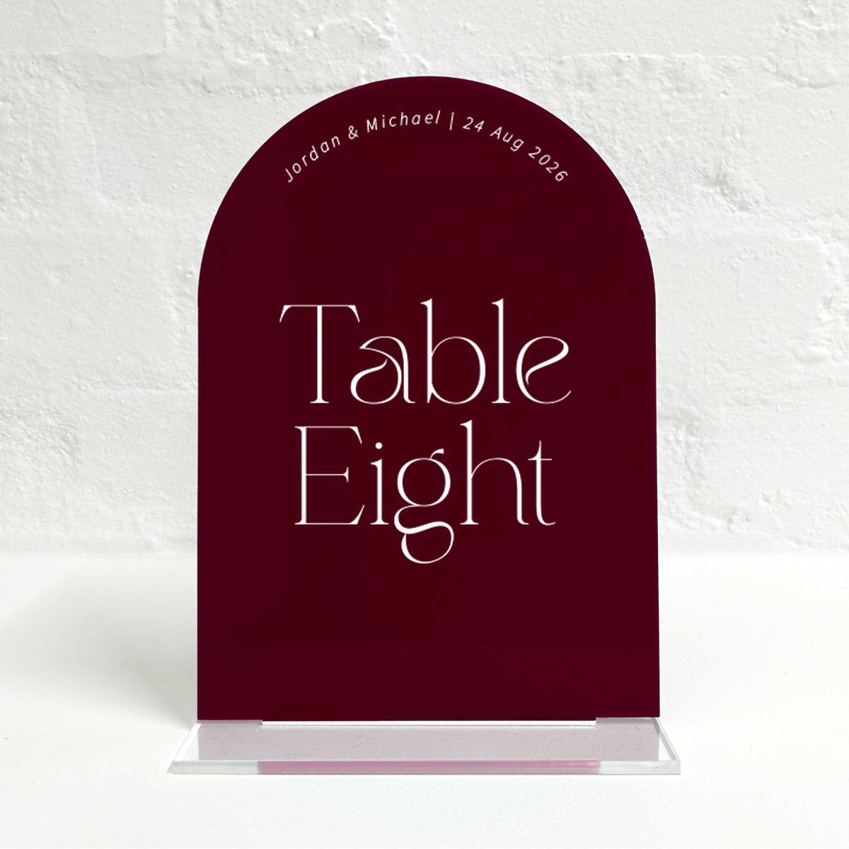 Jordan Matching Small Table Sign